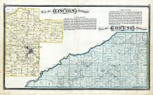 Lincoln Township, Greene Township, St. Joseph County 1875